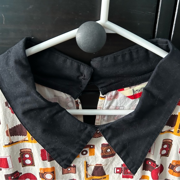 ModCloth Retro Camera Dress 2XL - Picture 4 of 4